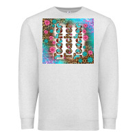 Oatmeal Heather teacher gemstone and pink flower tumbler Premium Sweatshirt - BundleAndBundleShop