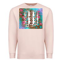 Pale Pink teacher gemstone and pink flower tumbler Premium Sweatshirt - BundleAndBundleShop