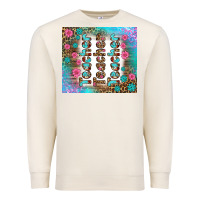 Sandshell teacher gemstone and pink flower tumbler Premium Sweatshirt - BundleAndBundleShop
