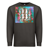Smoke teacher gemstone and pink flower tumbler Premium Sweatshirt - BundleAndBundleShop