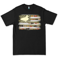 Black duck hunter flag Premium Tee - MaliasSmallBusiness