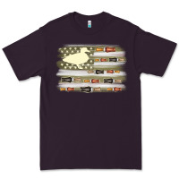 Plum duck hunter flag Premium Tee - MaliasSmallBusiness