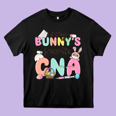 Every Bunnys Favorite Cna Heavy Core Tee Designed By Maliassmallbusiness