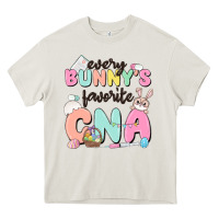 Cream every bunnys favorite cna Heavy Core Tee - MaliasSmallBusiness