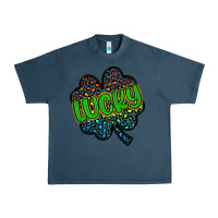 Midnight Navy lucky st patrick s day Urban Heavy Tee - Artiststas
