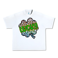 White lucky st patrick s day Urban Heavy Tee - Artiststas