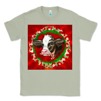 Matcha christmas holstein calf face Classic Tee - LillyAllenDesigns