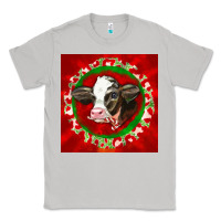 Moon Dust christmas holstein calf face Classic Tee - LillyAllenDesigns
