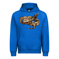 Cobalt red tail boa snake Urban Hoodie - LillyAllenDesigns