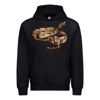 Foreset Green red tail boa snake Urban Hoodie - LillyAllenDesigns