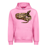 Fuchsia Pink red tail boa snake Urban Hoodie - LillyAllenDesigns