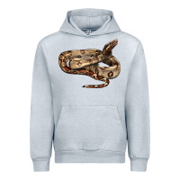 Heather Grey red tail boa snake Urban Hoodie - LillyAllenDesigns
