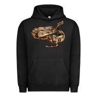 Pigment Black red tail boa snake Urban Hoodie - LillyAllenDesigns