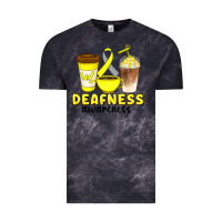 Cloud Black deafness awareness coffee cups Vintage Tee - Artiststas