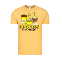 Vintage Mustard deafness awareness coffee cups Vintage Tee - Artiststas
