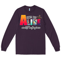 Plum He is Alive Long Sleeve Tee - Bettercallsaul