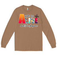 Toasted Coconut He is Alive Long Sleeve Tee - Bettercallsaul