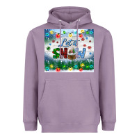 Lavender let it snow tumbler Heavyweight Hoodie - BundleAndBundleShop