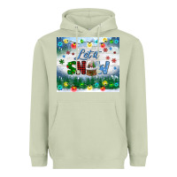 Matcha let it snow tumbler Heavyweight Hoodie - BundleAndBundleShop