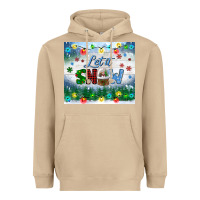Mushroom let it snow tumbler Heavyweight Hoodie - BundleAndBundleShop