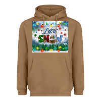 Toasted Coconut let it snow tumbler Heavyweight Hoodie - BundleAndBundleShop