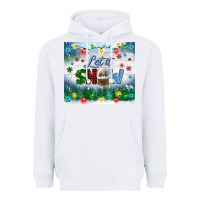 White let it snow tumbler Heavyweight Hoodie - BundleAndBundleShop