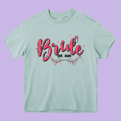 Bride Heavy Core Tee Designed By Maliassmallbusiness