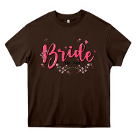 Chocolate Brown bride Heavy Core Tee - MaliasSmallBusiness
