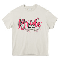 Cream bride Heavy Core Tee - MaliasSmallBusiness