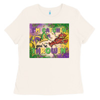 Bone i'm catchin' if you're throwin Ladies Tee - MaliasSmallBusiness