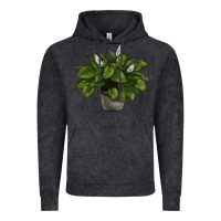 Vintage Black Peace Lily Vintage Hoodie - LillyAllenDesigns