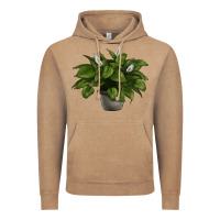 Vintage Coffee Peace Lily Vintage Hoodie - LillyAllenDesigns
