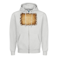 Dove Grey Buralp and Leopard Zipper Hoodie - CowCowDesign