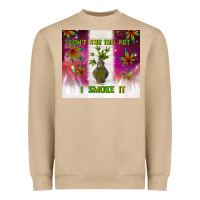 Mushroom i don't stir the pot i smoke it Heavyweight Sweatshirt - TumblerDesignByShophia