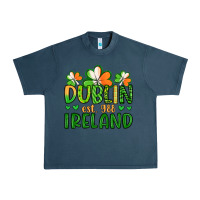 Midnight Navy dublin ireland st patrick s day Urban Heavy Tee - Artiststas