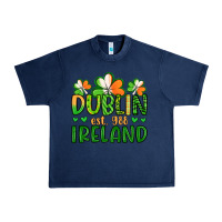 Navy dublin ireland st patrick s day Urban Heavy Tee - Artiststas