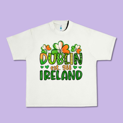 Dublin Ireland St Patrick S Day Urban Heavy Tee Designed By Artiststas