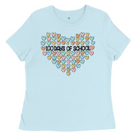 Baby Blue 100 days of school Ladies Tee - MaliasSmallBusiness