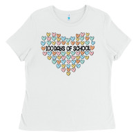 White 100 days of school Ladies Tee - MaliasSmallBusiness