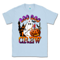 Dusty Blue Boo Boo Crew Nurse Classic Tee - LillyAllenDesigns