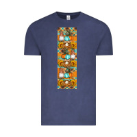 Vintage Denim fall gnomes pen wrap Vintage Tee - Artiststas