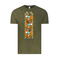 Vintage Olive fall gnomes pen wrap Vintage Tee - Artiststas