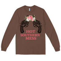 Chestnut Hot Southern Mess Long Sleeve Tee - Bettercallsaul
