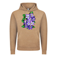 Vintage Coffee Mayflower Plant Illustrations Vintage Hoodie - LillyAllenDesigns
