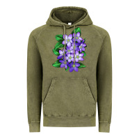 Vintage Olive Mayflower Plant Illustrations Vintage Hoodie - LillyAllenDesigns