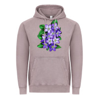 Vintage Zinc Mayflower Plant Illustrations Vintage Hoodie - LillyAllenDesigns