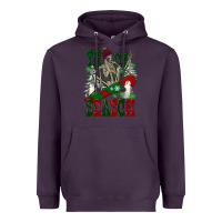 Plum tis the season skeleton snowboard Heavyweight Hoodie - FaDigitalArtStudio