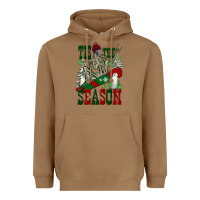 Toasted Coconut tis the season skeleton snowboard Heavyweight Hoodie - FaDigitalArtStudio