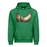 Emerald sea seal Urban Hoodie - LillyAllenDesigns