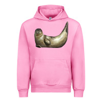 Fuchsia Pink sea seal Urban Hoodie - LillyAllenDesigns